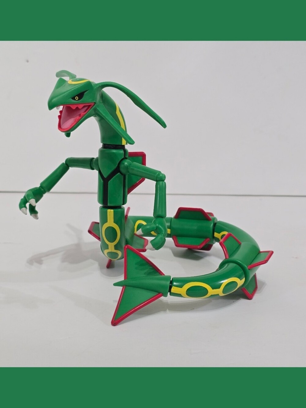 Pokemon Rayquaza Action Figure 6 in Select Articulated Collect Toy Jazware 2021